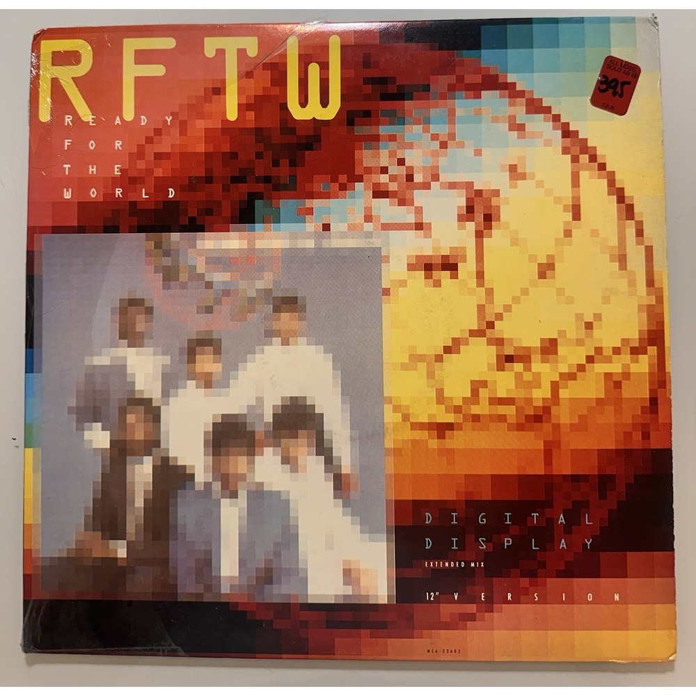 Ready for the World Digital Display 12" Vinyl Single MCA-23602 1985 R&B Funk